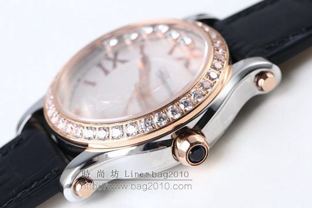 Chopard手錶 HAPPY DIAMONDS系列 274808-5001 全自動機械男士腕表 蕭邦高端男表  hds1201